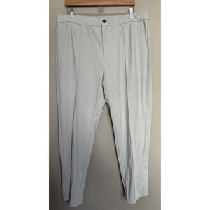 Theory Curtis Drawstring Pants Precision‎ Ponte Gray Fog Men’s Size 38 X 31 NWT